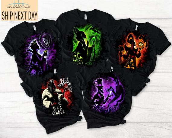 Custom Disney Villains Shirt, Villains Characters Shirt, Maleficent Ursula Evil Queen Hades, Disney Matching Family Shirt, Disneyland Shirt