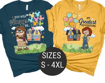 Sein Carl Her Ellie Shirts, Carl und Ellie Shirts, Up Paar Tshirt, Disney Paar Geschenk Shirt, Disney Flitterwochen T-Shirt, Seine und Ihre, Mr und Mrs