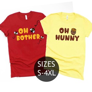 Winnie the Pooh Shirt, Oh Hunny Shirt, Pooh Shirts, Disney Familien Shirts, Disney Paar Shirt, Disney World Shirts, Disneyland Shirts, Epcot