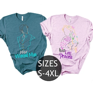 Tangled Couple Shirt, My Lost Princess, My Best Day Ever, Flynn Rider Shirt, Mr And Mrs, Rapunzel And Flynn Matching Shirts