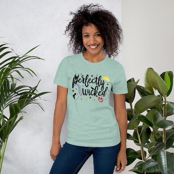 Perfectly Wicked Disney Villain Shirt Disney Plus Size Shirts