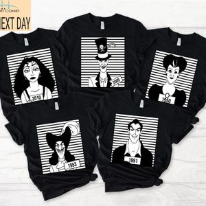 Disney Villain Shirt, Matching Bad Girls Shirt, Evil Friends Shirt, Disney World Maleficent Evil Queen Ursula Cruella Shirt, Bad Witches Tee