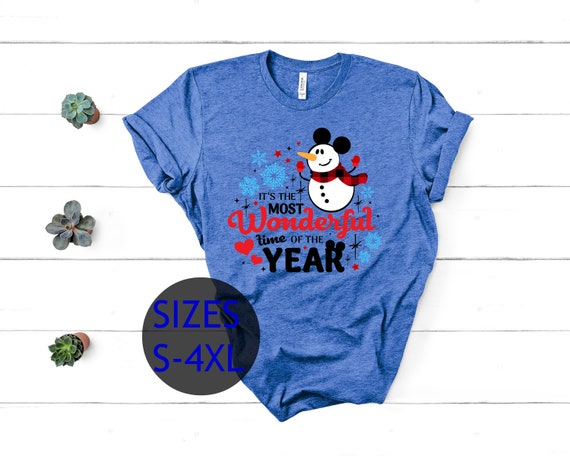Disney Christmas Shirt Disney Holiday Shirt Women's | Etsy