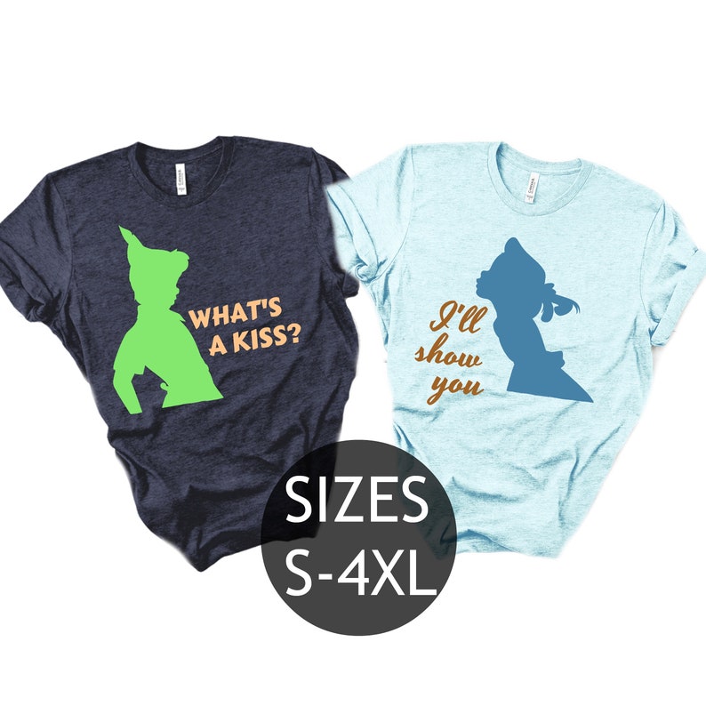 Chemise Peter Pan, chemises Peter Pan et Wendy, Pays imaginaire, chemises famille Disney, chemises Best Friend, chemise Disney World, chemise Disneyland image 3