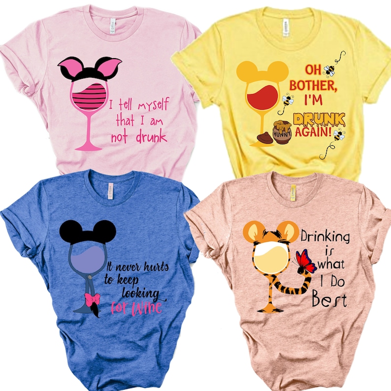 Disney Drinking Shirts Disney Drinking Around The World T Etsy