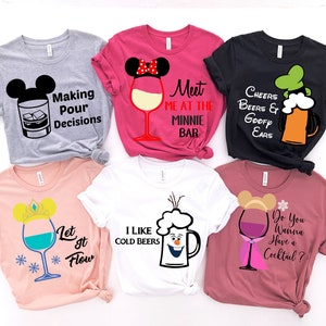 Drinking Around the World shirt, Disney Drinking Team Shirt, Epcot Food and Wine Shirt, Epcot Shirt, Disney Drinking Shirt, Disney Vacation