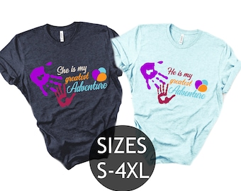 You Will Always Be My Greatest Adventure Shirt, Up Movie Couple Tees, Carl and Ellie Valentine Tee, Up Movie Valentines Tee, Anniversary Tee