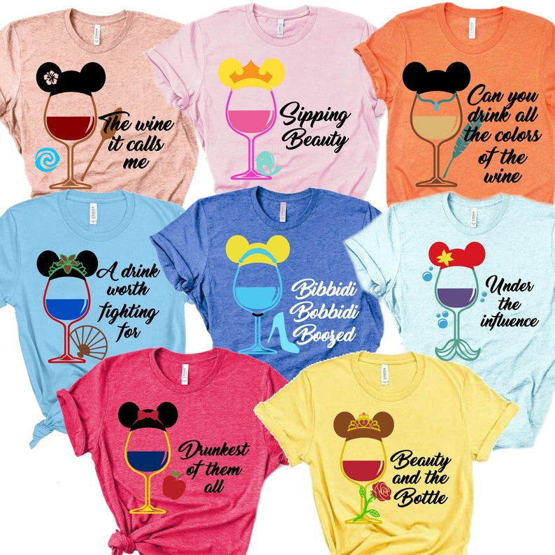 Disney Drinking Shirts Disney Drinking Around the World T Etsy