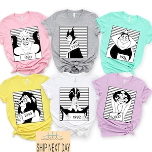 Disney Evil Friends Shirt, Disney Evil Queen Tee, Disney Villains Shirt, Evil Friends Matching, Disney Witches Shirt, Maleficent Shirt