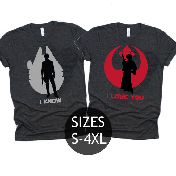 Camisas de star wars para novias y novios camisas de Mr y Mrs camisas de parejas