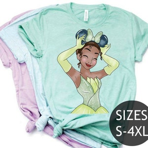 Tiana Shirt, Prinzessin Shirt, Prinzessin Outfit, Prinzessin Birthday, Prinzessin Tiana, Prinzessin Tees, Geburtstagskind, Geburtstags-Outfit
