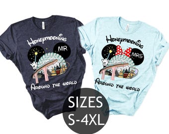 Custom Disney Epcot 2025 Shirt, Disney Epcot Matching Shirt, Disney Family Matching Shirt, Disney Epcot Name Shirt, World Traveler Shirt