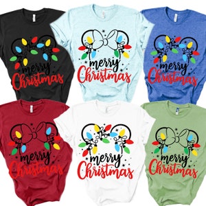 Disney Christmas Shirt, Merry Christmas Shirts, Disney Shirt, Christmas Shirt, Mickey Shirt, Disney Family Shirt, Disney Matching Shirt