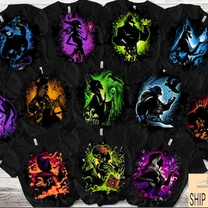 Disney Halloween 2025 Shirt, Custom Disney Halloween Matching Shirt, Disney Family Halloween Shirt, Halloween Party Shirt, Disneyland Shirt