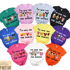 I&#39;m Here For The And Drinking Shirt, Princess Drinking Wine Shirt, Disney Princess Wine Glass Shirt, Princess Friends Shirt, Group Vacation,