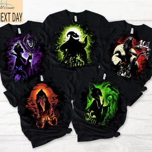 Disney Villain Shirt, Cruella Ursula Evil Queen, Villains Friends shirt, Matching Family shirt, Disney Vacation Shirt, disneyworld Group