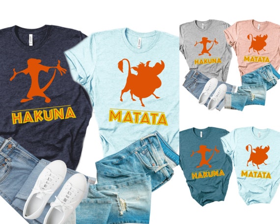 Lion King Shirt Hakuna Shirt Timon 