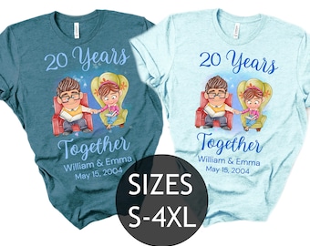 Sein Carl Her Ellie Shirts, Carl und Ellie Shirts, Up Paar Tshirt, Disney Paar Geschenk Shirt, Disney Flitterwochen T-Shirt, Seine und Ihre, Mr und Mrs