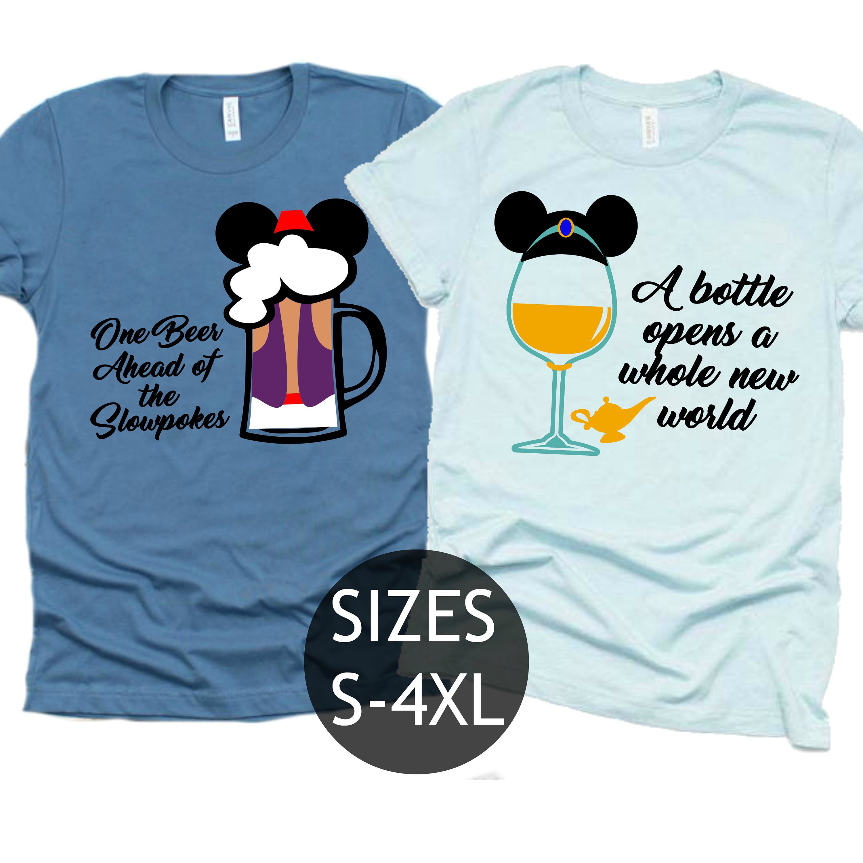 Disney food best sale and wine shirts