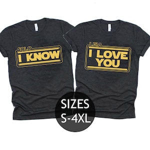Camisa de Disney Star Wars, camiseta de Star Wars, camisa de pareja de Disney, camisa familiar de vacaciones de Disney