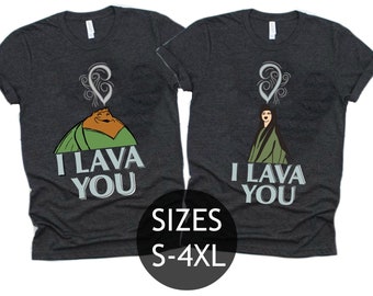 I Lava You Shirt, Matching T-Shirt, Volcano Lovers Shirt, Lava Volcano, Lava Couple Shirt, Hawaii T-Shirt , Plus Size disney shirts