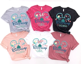 Camisa de cumpleaños de Disney, camiseta del equipo de cumpleaños de Disney, camisa de cumpleañera de Disney, camisa de cumpleañero de Disney, camisa de fiesta de cumpleaños de Disney