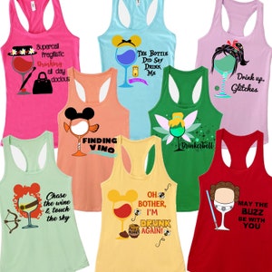 Drunkest Of Them All Disney Wine HTV and Sublimation Prints
