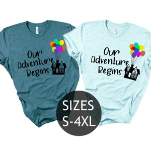 Up Couple Shirt, Carl And Ellie Shirt, Disney Couple Shirt, Pixar Couple Shirts, Honeymoon Shirts, True Love Shirt, Disney Up Shirt