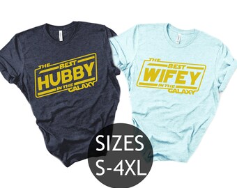 Disney engagement shirts, Disney star wars shirts, Disney honeymoon shirts, Disney couple shirts, Disney anniversary, Disney matching shirts