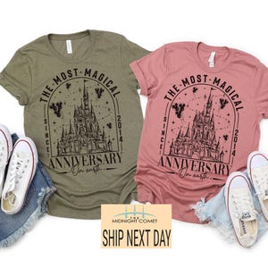 Benutzerdefinierte Disney Shirt Jubiläum Shirt, Disney Mr & Mrs passende Shirt, glücklich Ever After Paare Shirt, Wifey Ehemann Shirt, Disney Hochzeit Shirt