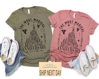 Custom Disney Anniversary Shirt, Disney Mr & Mrs Matching Shirt, Happily Ever After Couples Shirt, Wifey Husband Shirt, Disney Wedding Shirt