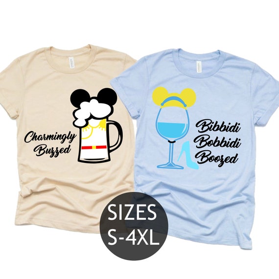 Disney Drinking Matching T Shirts 