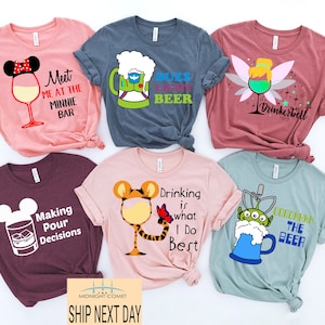 Disney Princess Drinking Shirts, Wine Glass Princess Shirt, Princess Matching Shirt, Wine Festival Shirt, Epcot Shirt, Super Soft Shirt