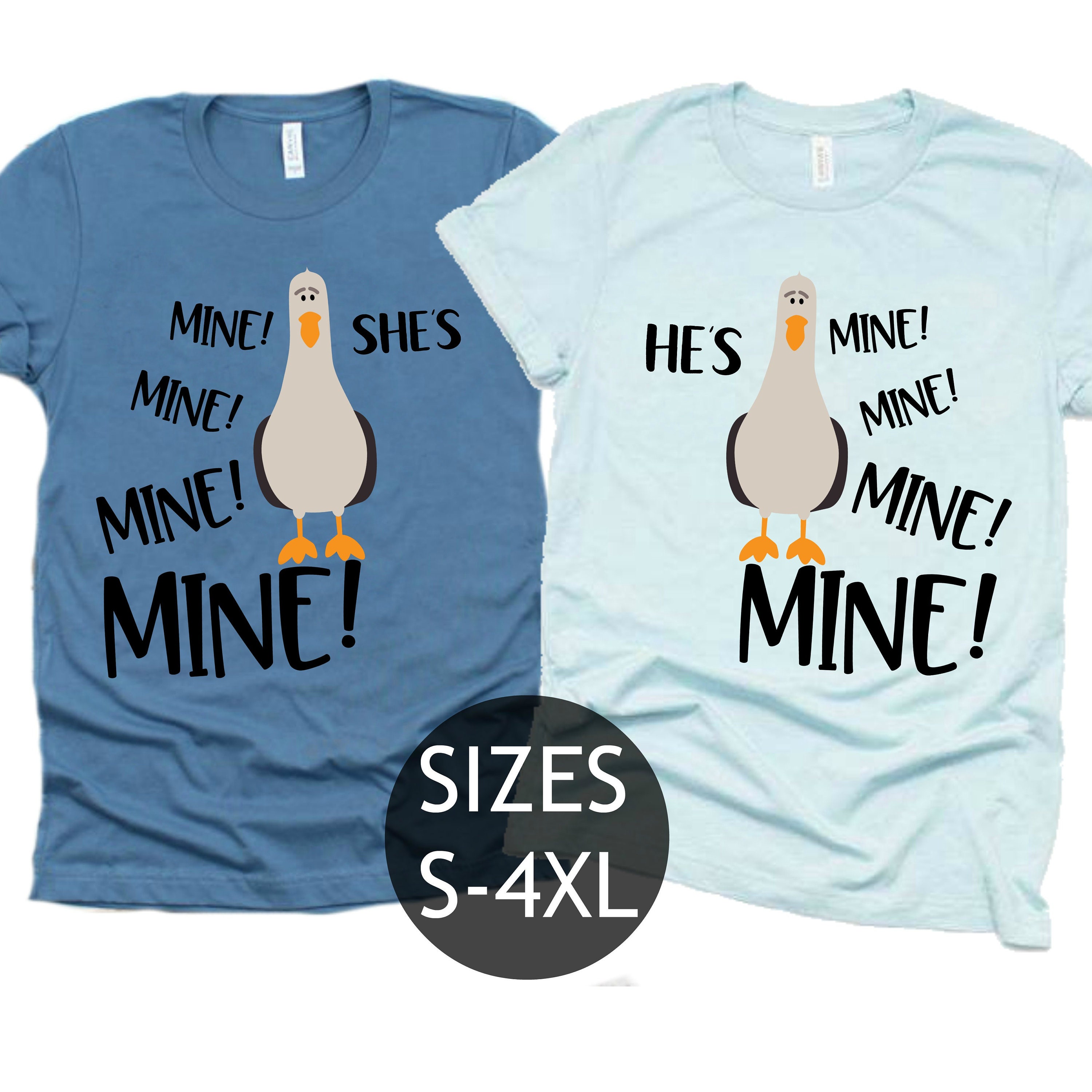 Funny Matching Couple Shirts, Matching Outfits for Boyfriend and ...