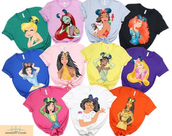 Personalized Disney Princess Shirt, Custom Princess Kids Shirt, Cinderella Birthday Shirt, Disney Princess Tee, Custom Birthday Girl Shirt