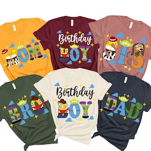 Toy Story Birthday Shirt, Custom Disney Birthday Boy Shirt, Toy Story Birthday Family Shirt, Custom Toy Story Shirt, Birthday Girl Gift Tee
