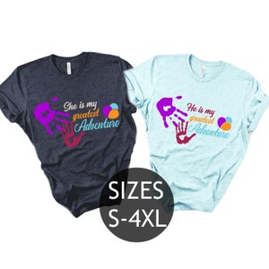 Disney Up Shirt, She's My Greatest Adventure Shirt, Disney Couple Shirts, Disney Matching Shirts, Disney Shirts, Disney Vacation, Disneyland