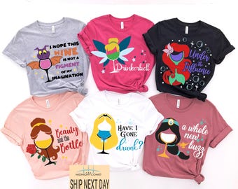 Camisetas del equipo del festival de comida y vino de Disney 2025, camiseta del chef Mickey & Friends de Disney, camiseta de bebidas y bocadillos del Epcot Center, viaje familiar a juego