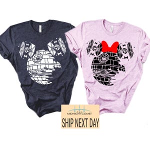 Custom Disney Star Wars 2026 Trip Shirts, Disney Star Wars Mickey Ear Shirt, Disney Family Shirts, Star Wars Shirts, Disney Couple Shirts