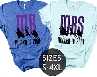 Disney Couples Anniversary Shirts, Disney Valentine Shirts, Disney Shirts for Couples , Disney Shirt for Women, Wedding Anniversary Shirt