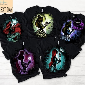 princess shirt, kids princess shirt, Ariel shirt, the little mermaid, Belle,Snow white, jasmine, Rapunzel, Cinderella, custom bleach shirt