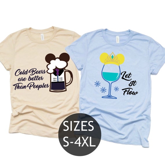 Frozen Matching Drinking Couple Disney 