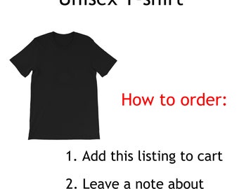 T-shirt unisexe