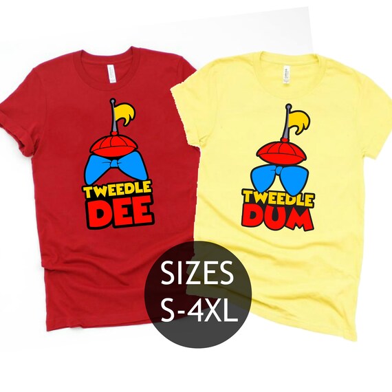 tweedle dee and tweedle dum matching shirts