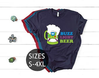 Essen und Wein Shirts, Buzz Light Beer Shirt, Toy Story Shirt für Männer, Buzz Lightjahre Shirt, Epcot Essen und Wein Shirts, Disney Shirt für Männer