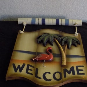 Vintage Welcome Sign