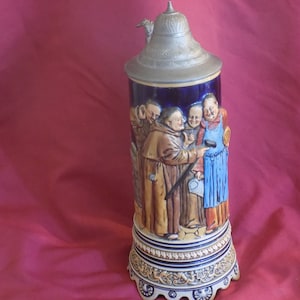 Thorens German/ Switzerland Beer Stein w/ Swiss Musical Chime