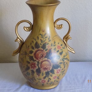 Vintage Rose Vase