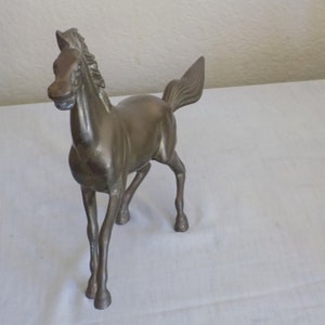 Vintage Brass Horse  9&quot;