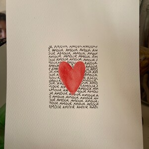Watercolor Amor